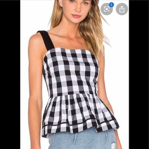 Kate Spade Gingham Top Size 6